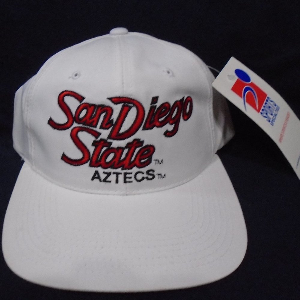 Vintage San Diego State SDSU Aztecs NCAA Sports Specialties Script SnapBack Cap